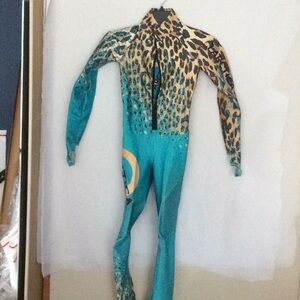 ARCTICA ski race suit girls S, padded